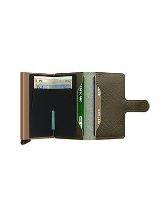 SECRID | Geldbörse - Miniwallet Saffiano Olive | camel