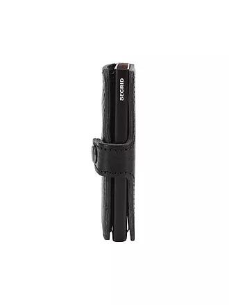 SECRID | Geldbörse - Miniwallet Vegetable Tanned Black/Black | blau