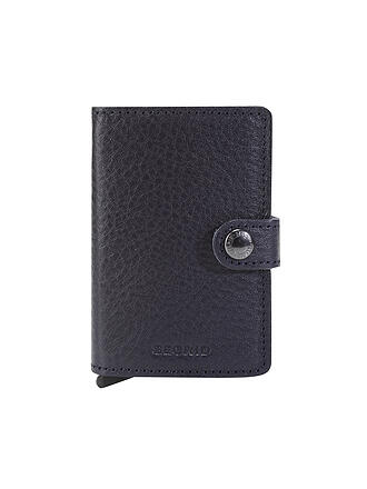 SECRID | Geldbörse - Miniwallet Vegetable Tanned Mini Rosso/Bordeaux | blau