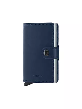 SECRID | Geldbörse - Miniwallet Vintage Mini Black | blau