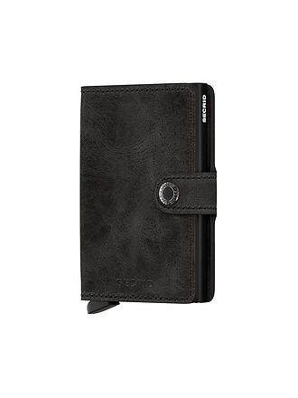 SECRID | Geldbörse - Miniwallet Vintage Mini Black | blau