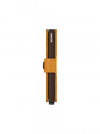 SECRID | Geldbörse - Miniwallet Vintage Mini Ochre | grau