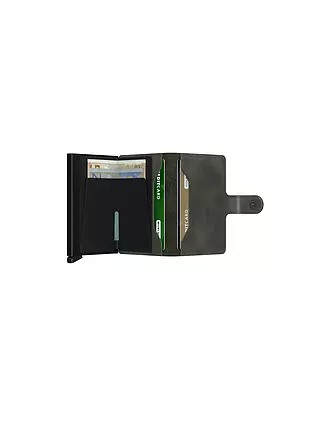 SECRID | Geldbörse - Miniwallet Vintage Mini Olive/Black | camel