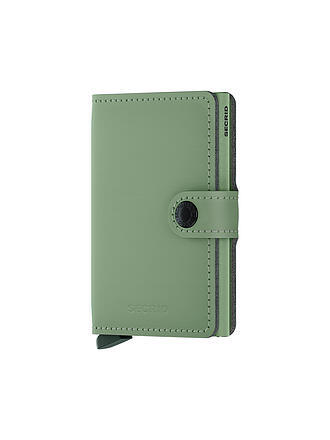 SECRID | Geldbörse - Miniwallet Yard Pistachio | hellblau