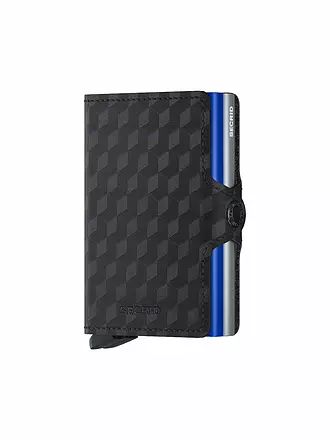 SECRID | Geldbörse - Twinwallet Optical Twin Titanium Blue | dunkelblau