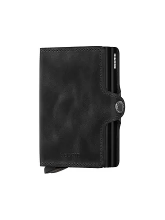 SECRID | Geldbörse - Twinwallet Vintage Twin Black | schwarz