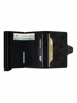 SECRID | Geldbörse - Twinwallet Vintage Twin Black | 