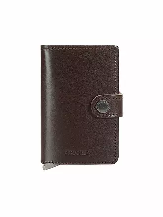 SECRID | Geldbörse PREMIUM MINIWALLET DUSK Bordeaux | braun