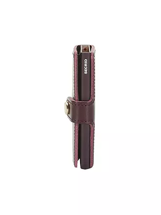 SECRID | Geldbörse PREMIUM MINIWALLET DUSK Bordeaux | braun