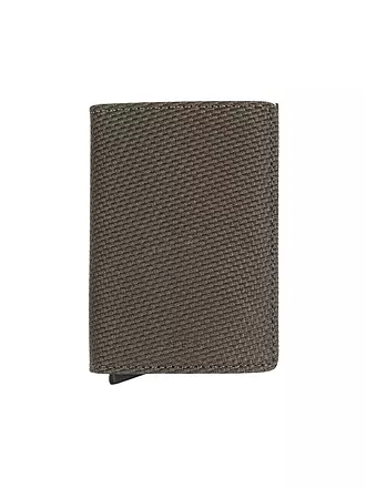 SECRID | Geldbörse SLIMWALLET CARBON Khaki | grau