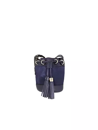 SEE BY CHLOE | Ledertasche - Bucket Bag VICKI | dunkelblau