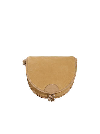 SEE BY CHLOE | Ledertasche - Schultertasche Mara | beige