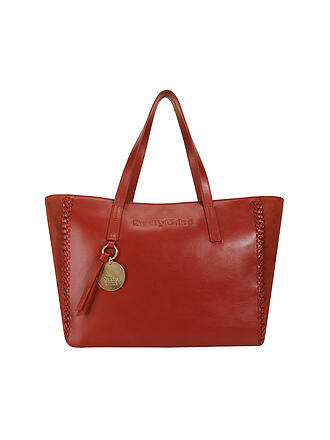 SEE BY CHLOE | Ledertasche - Shopper TILDA | dunkelgrün