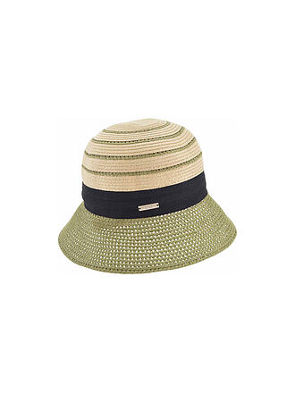 SEEBERGER | Strohhut - Glocke | beige