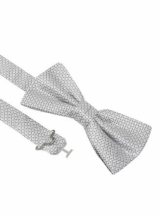 SEIDENFALTER | Masche - Fliege PRINCE BOWTIE | silber
