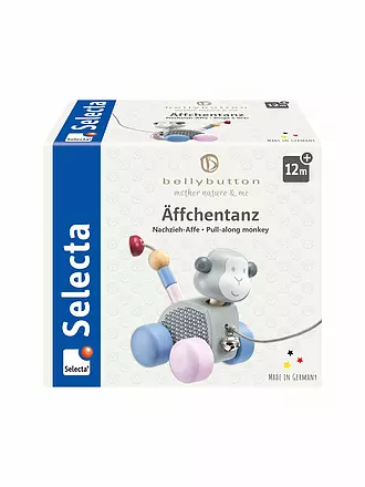 SELECTA | Äffchentanz, Nachzieh-Affe, 11 cm | keine Farbe