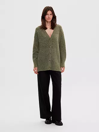 SELECTED FEMME | Cardigan SLFMALINE | olive