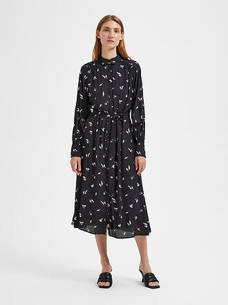 SELECTED FEMME | Hemdblusenkleid SLFWALDA | schwarz