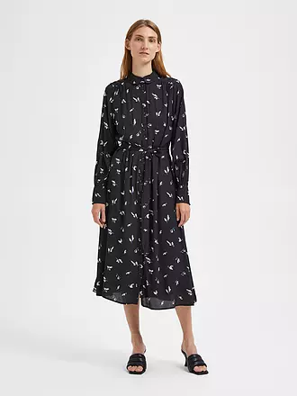 SELECTED FEMME | Hemdblusenkleid SLFWALDA | schwarz