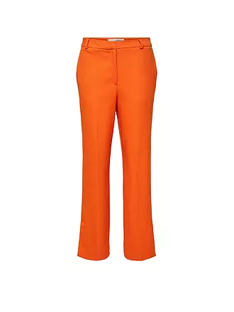 SELECTED FEMME | Highwaist Hose Straight Fit SLFMYLA | orange
