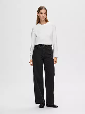 SELECTED FEMME | Langarmshirt SLFESSENTIAL | grün