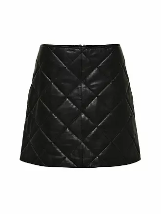 SELECTED FEMME | Lederrock SLFISOLDE | schwarz