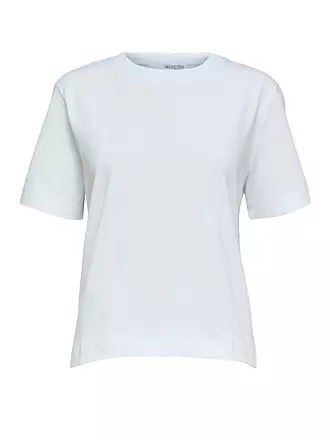 SELECTED FEMME | T-Shirt Boxy Fit SLFESSENTIAL | grün