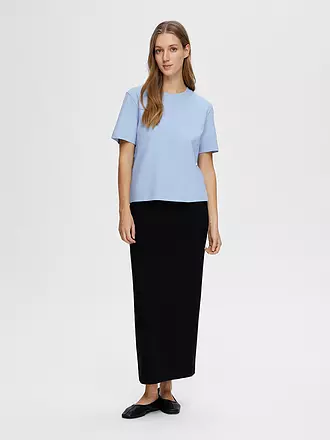 SELECTED FEMME | T-Shirt Boxy Fit SLFESSENTIAL | grün