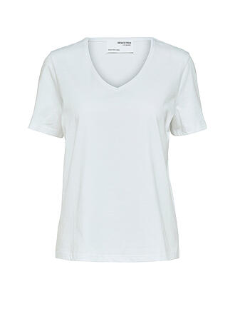 SELECTED FEMME | T-Shirt SLFESSENTIAL | orange