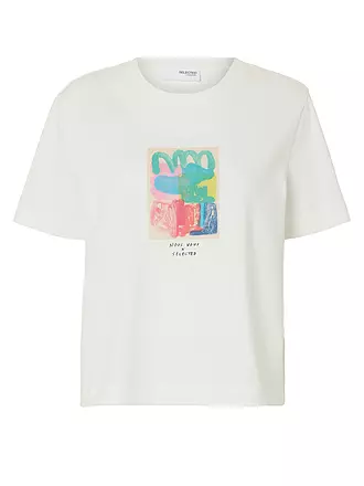 SELECTED FEMME | T-Shirt SLFESSENTIAL | weiss
