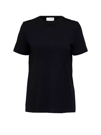 SELECTED FEMME | T-Shirt SLFMYESSENTIAL | schwarz