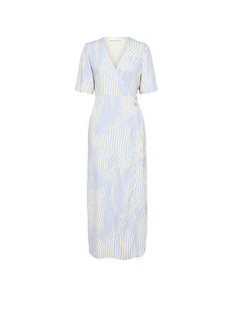 SELECTED FEMME | Wickelkleid SLFVALENCIA | hellblau