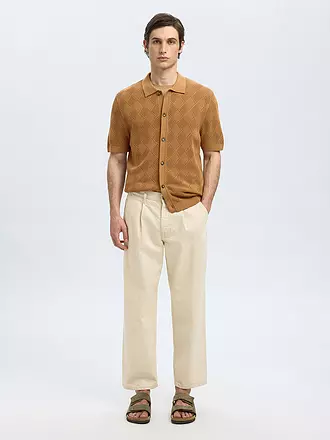 SELECTED | Hemd Regular Fit SLHARCO | beige