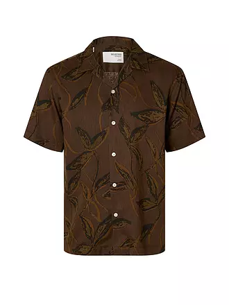 SELECTED | Hemd Regular Fit SLHREGNOA | braun