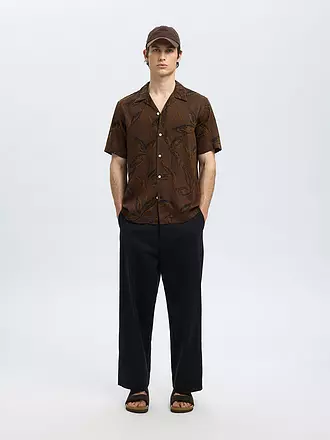 SELECTED | Hemd Regular Fit SLHREGNOA | braun