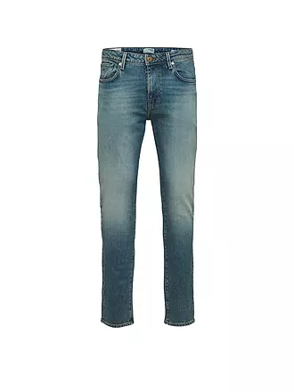 SELECTED | Jeans Slim Fit  SLHSLIM-LEON | blau