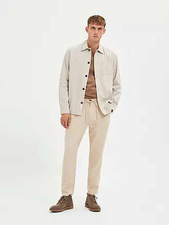 SELECTED | Leinenhose SLHSLIMTAPE | beige