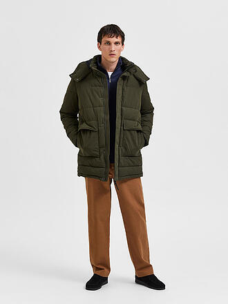 SELECTED | Parka SLHBOW | olive