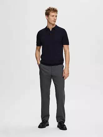 SELECTED | Poloshirt SLHBERG | schwarz