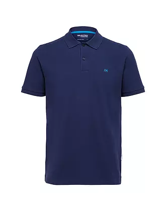 SELECTED | Poloshirt SLHDANTE | blau