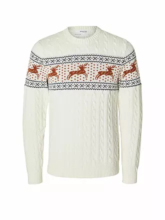 SELECTED | Pullover SLHREINDEER | beige