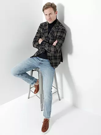 SELECTED | Rollkragenpullover SLHBERG | blau