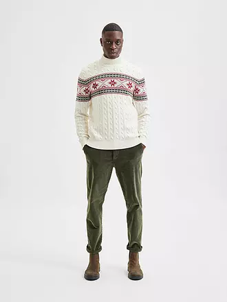 SELECTED | Rollkragenpullover SLHFLAKE | beige
