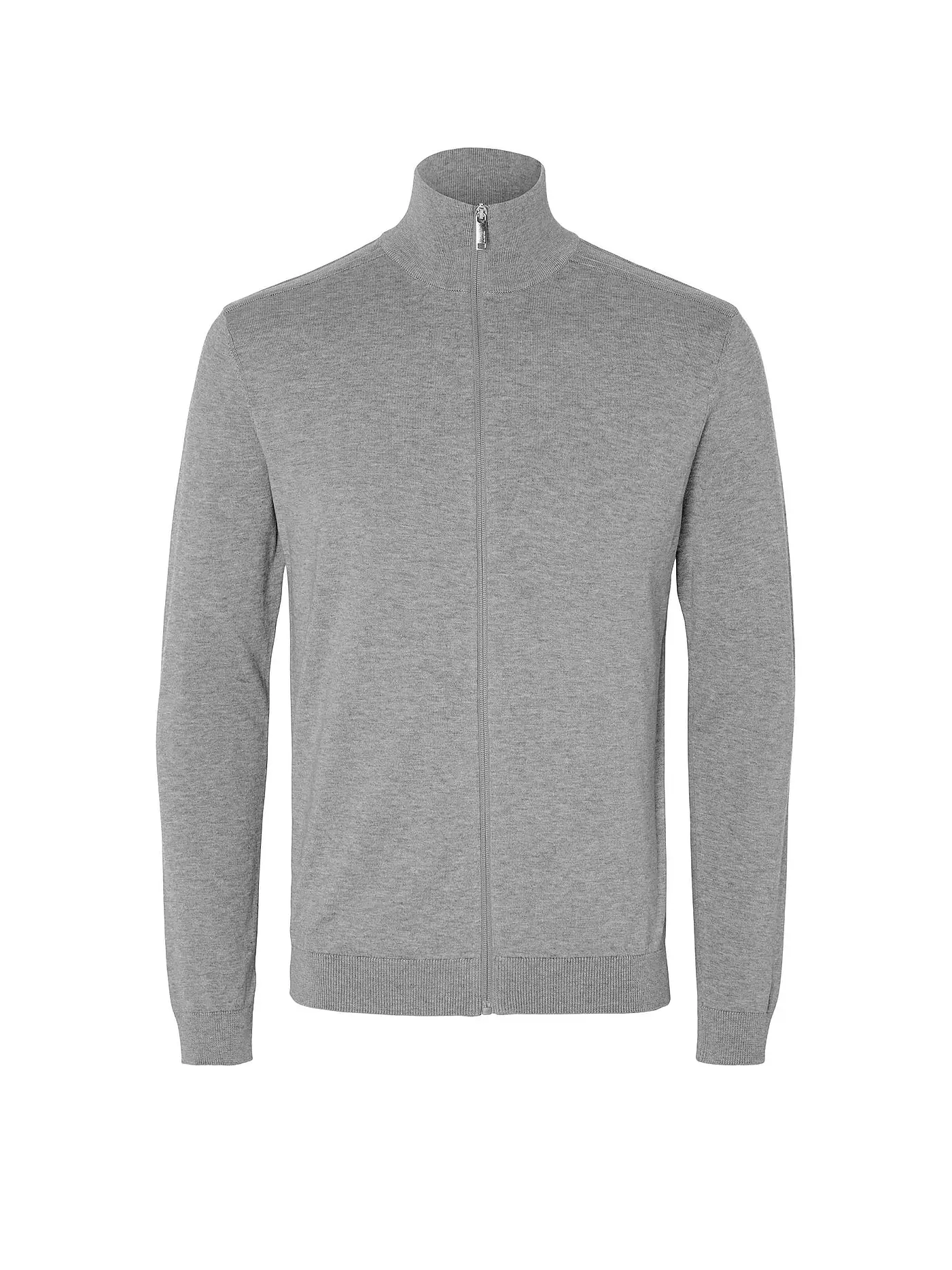 SELECTED | Strickjacke | grau