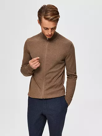 SELECTED | Strickjacke | grau
