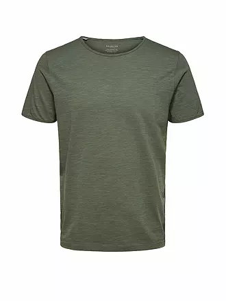 SELECTED | T-Shirt Regular Fit | olive