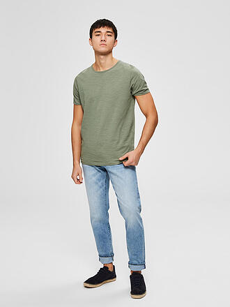 SELECTED | T-Shirt Regular Fit | olive