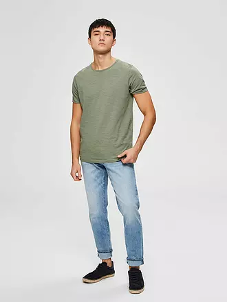 SELECTED | T-Shirt Regular Fit | olive