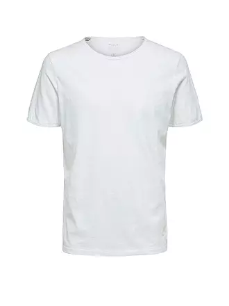 SELECTED | T-Shirt Regular Fit | weiss