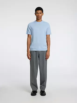 SELECTED | T-Shirt SLHTRAY | hellblau